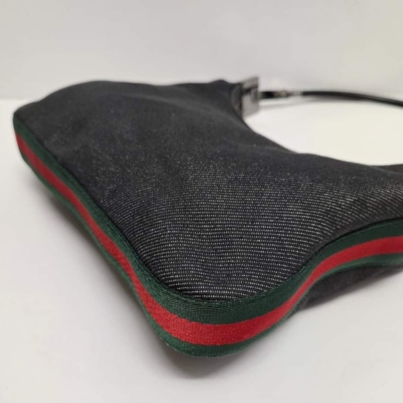 Authentic Gucci Orphidia Hobo in denim - Picture 3 of 15